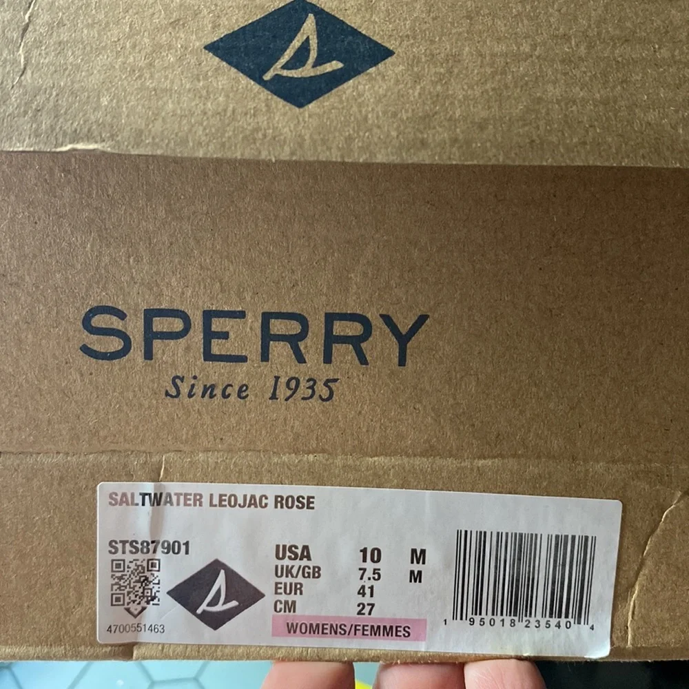 Sperry Tan and Gold Duck Boots